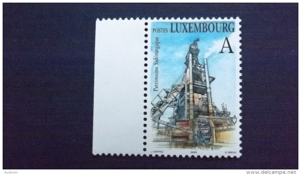 Luxemburg 1514 Yt 1464 **/mnh, Eisenindustrie: Hochofen „B“ Der ARBED, Esch-Belval - Nuevos