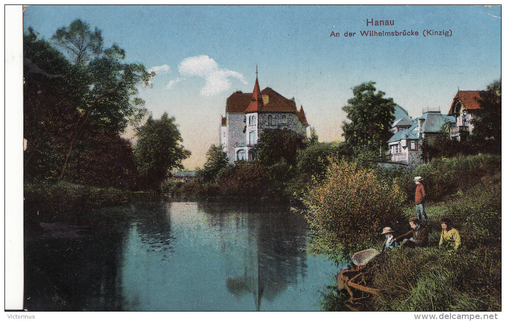 HANAU, An Der Wilhelmsbrück ( Kinzig )  1916 - Hanau