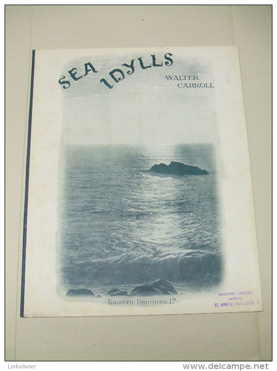 Partitions : SEA IDYLLS De Walter CARROLL (10 Miniatures For Pianoforte) - Instrumento Di Tecla