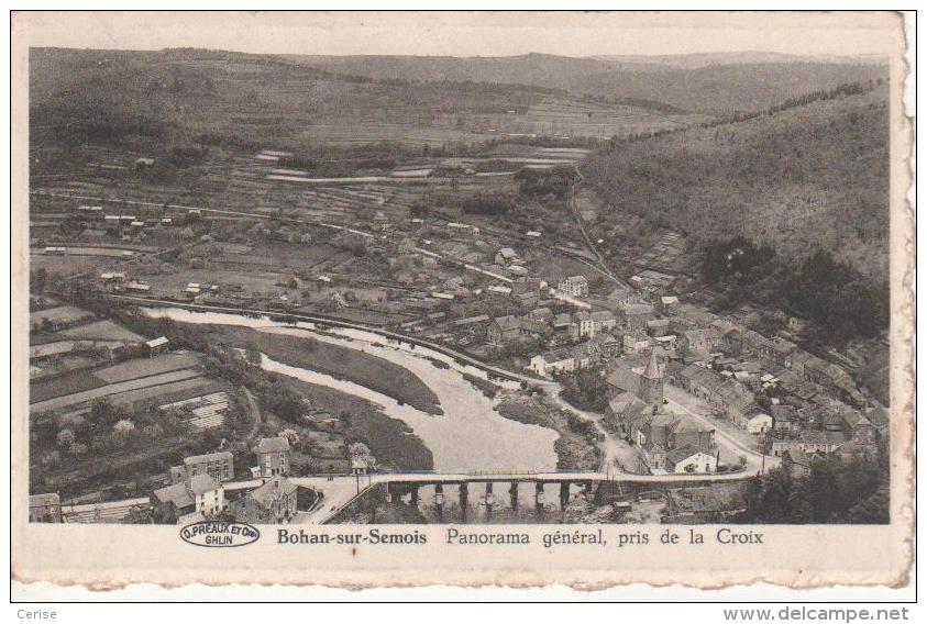 Bohan-sur-Semois: Panorama Général, Pris De La Croix - Gedinne