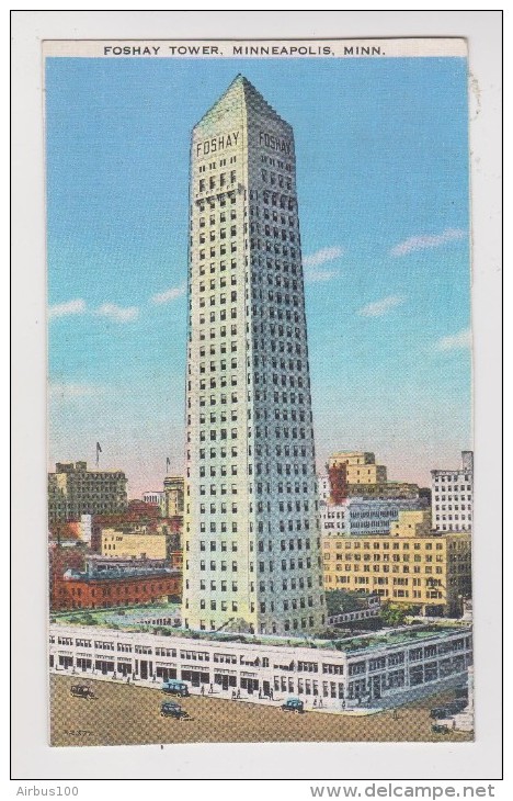 USA - FOSHAY TOWER - MINNEAPOLIS - Non Circulée - 2 Scans - - Minneapolis