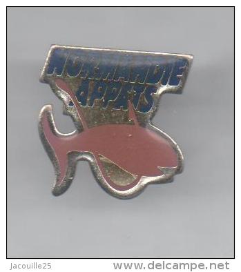 PINS PIN'S  POISSON PECHE NORMANDIE APPATS - Animaux