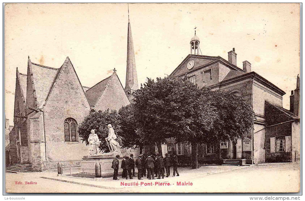 37 NEUILLE PONT PIERRE - La Mairie - Neuillé-Pont-Pierre