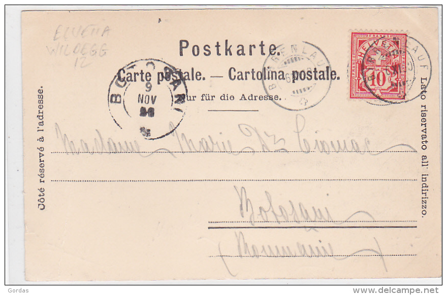 Switzerland - Wildegg - Wildegg