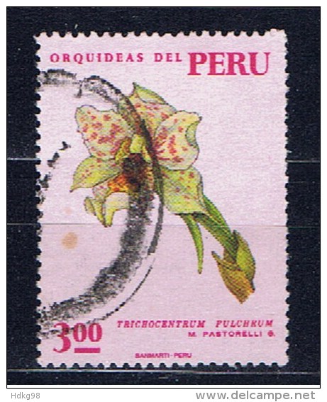 PE+ Peru 1971 Mi 828 Orchidee - Peru