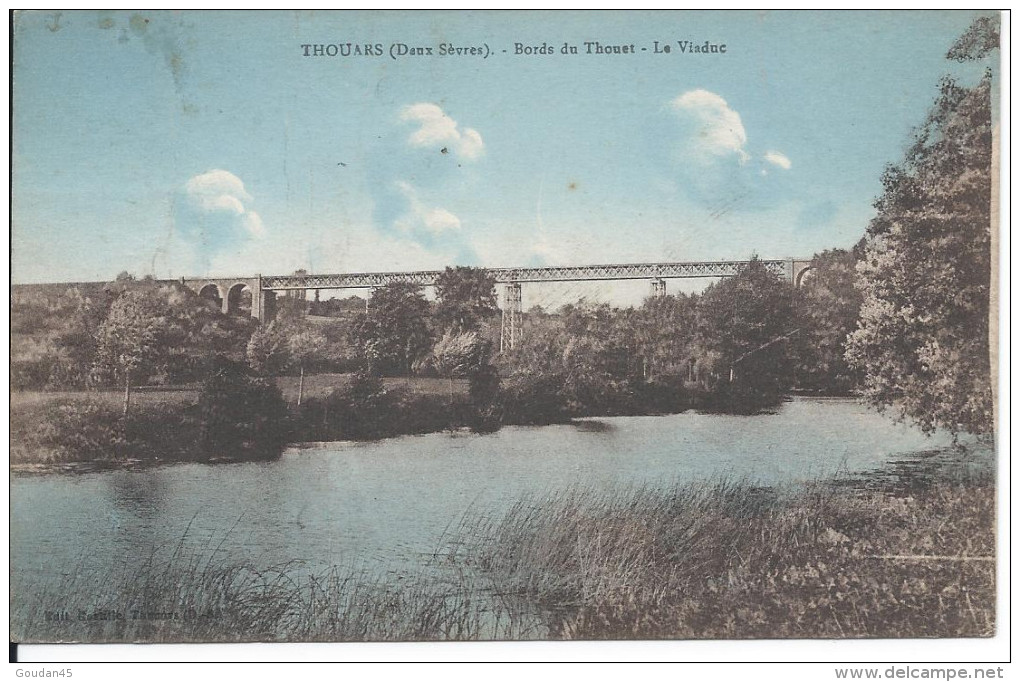 THOUARS (Deux-Sèvres). - Bords Du Thouet - Le Viaduc - Thouars