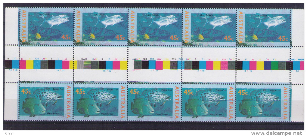 AUSTRALIA Underwater World - Sheets, Plate Blocks &  Multiples