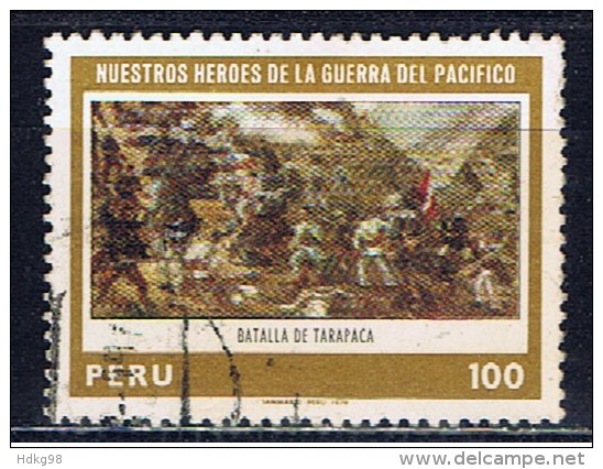 PE+ Peru 1979 Mi 1155 1157 Schlacht Von Tarapaca / Goldschmuck - Peru