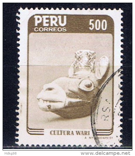 PE+ Peru 1985 Mi 1303 1306 Radio-Club Und Lamakopf - Peru
