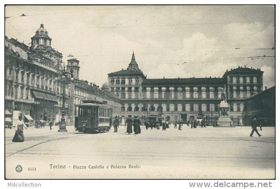 ITALIE TURIN / Piazza Castello E Palazzo Reale / - Palazzo Reale