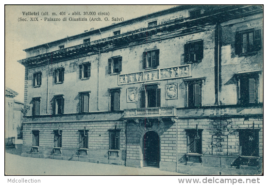 ITALIE VELLETRI / Palazzo Di Giustizia / - Velletri