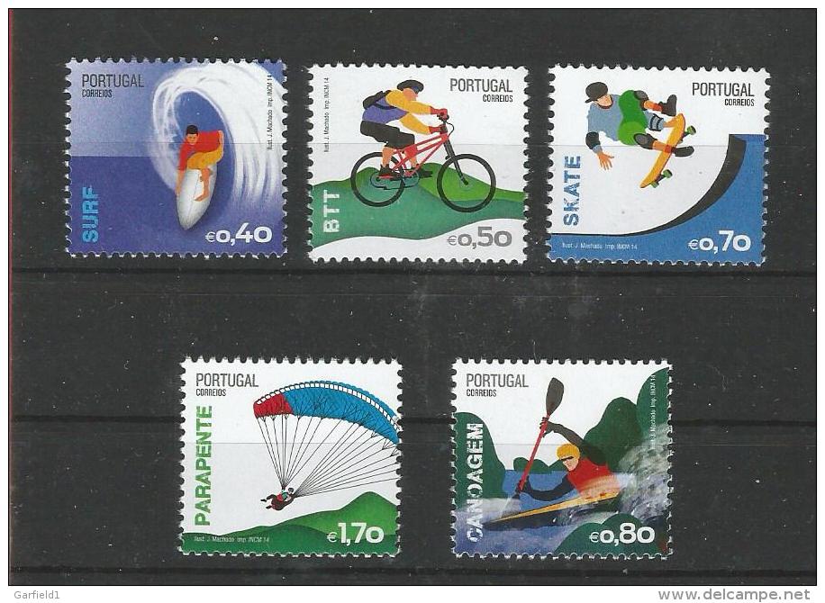 Portugal 2014  Mi.Nr. 3901 / 05 , Extrem Sport - Postfrisch / MNH / (**) - Unused Stamps