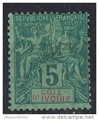 COTE-D´IVOIRE   Obl 4  Dent Courte - Used Stamps