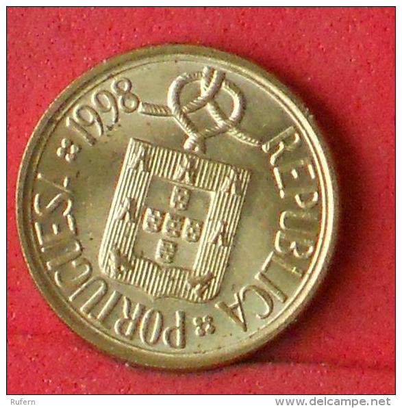 PORTUGAL  5  ESCUDOS  1998   KM# 632  -    (Nº08438) - Portugal