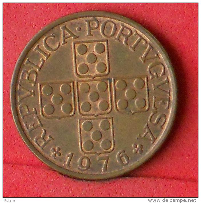 PORTUGAL  1  ESCUDOS  1976   KM# 597  -    (Nº08453) - Portugal