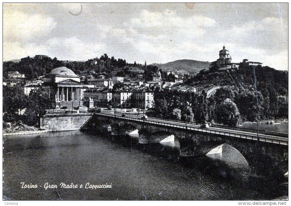 Torino. Gran Madre E Cappuccini - Fiume Po