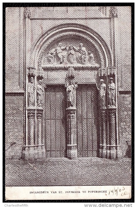 Poperinge, Poperinghe - Ingangsdeur Van St Janskerk - Poperinge