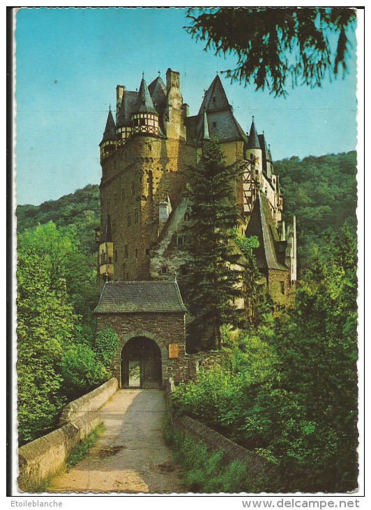 BURG ELTZ An Der Mosel - Cachet Postal  Wittlich 1988 - Château, Nombreuses Tours, Entrée, Porte - Wittlich