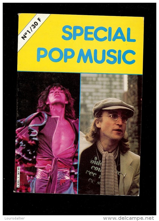 Revue SPECIAL POP MUSIC N°1 JOHN LENON Par Lui-même ,  ROLLING STONES - Musique