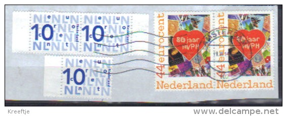 Mooie Frankering Met Oa 2x 80 Jaar NVPH - Used Stamps