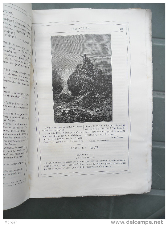 HETZEL, 1882, JULES VERNE, LOT de Revues MAGASIN Illustré d'EDUCATION et RECREATION 1882