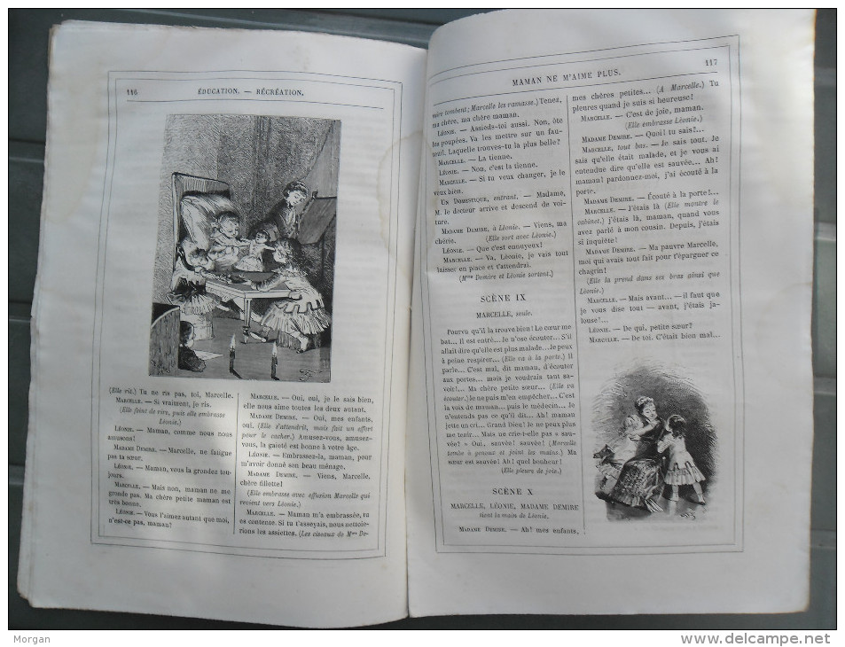 HETZEL, 1882, JULES VERNE, LOT de Revues MAGASIN Illustré d'EDUCATION et RECREATION 1882