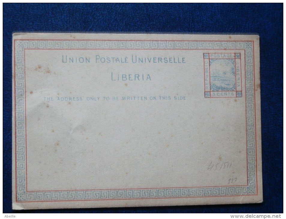 45/511   CP  LIBERIA  XX - Liberia