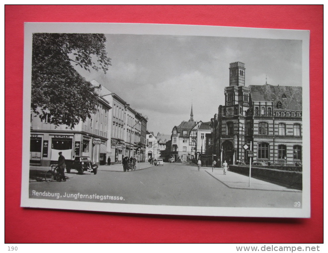 Rendsburg,Jungfernstiegstrasse - Rendsburg