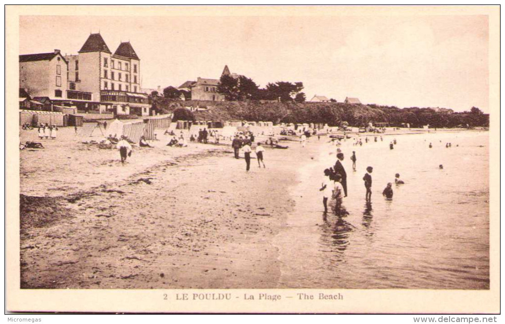 LE POULDU - La Plage - Le Pouldu