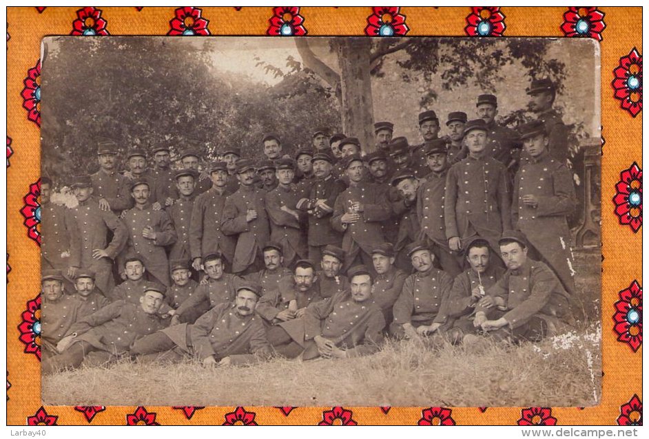 1 Cpa Photo Militaires 9 - Photographie