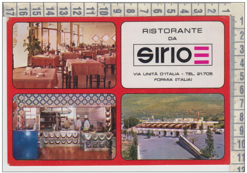 Formia Ristorante Da Sirio Sala Cucina Panorama No Vg - Latina