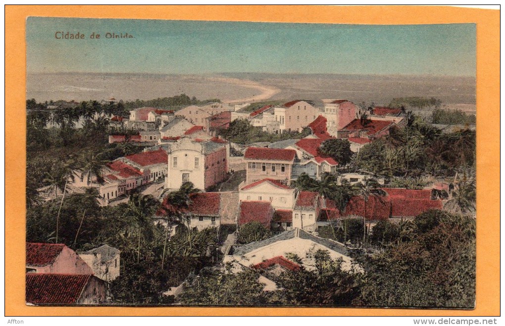 Cidade De Olinda  Brazil 1913  Postcard - Autres