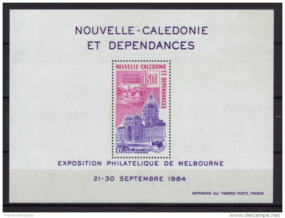 Nouvelle-Calédonie - Bloc-feuillet N° 6 Neuf ** - Exposition Philatélique De Melbourne - Hojas Y Bloques