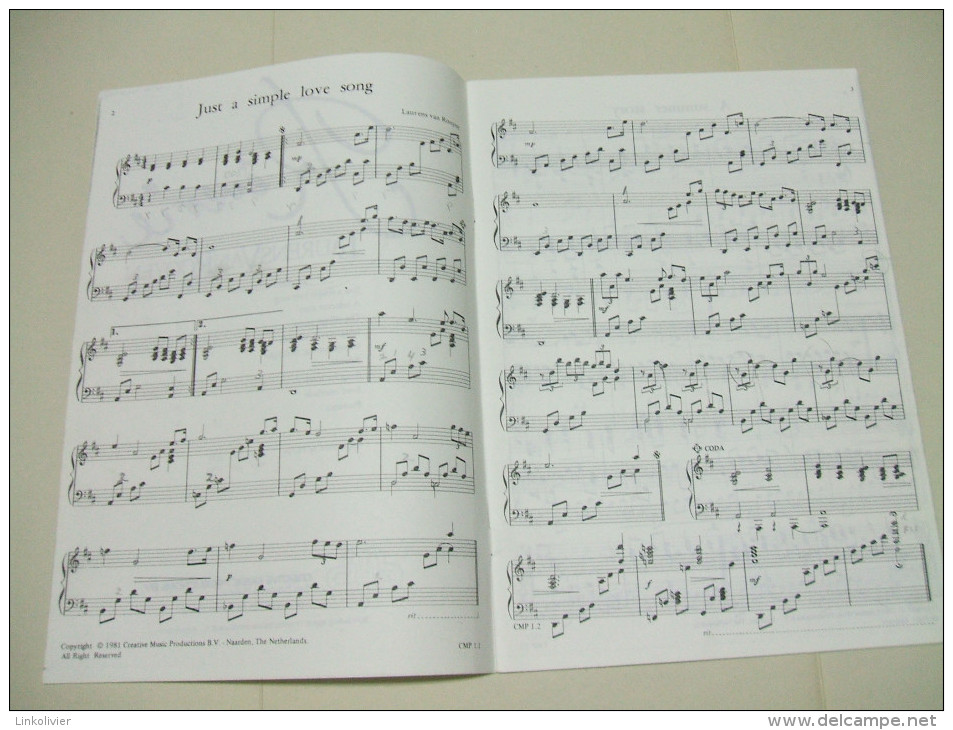 9 Partitions REVERIE De Laurens VAN ROOYEN - Instruments à Clavier