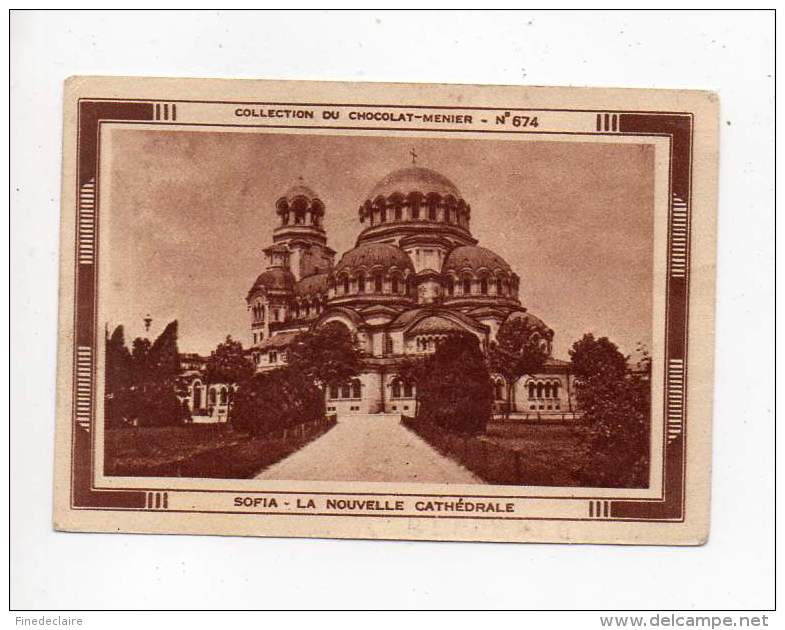 Image - Chocolat Menier - Sofia - La Nouvelle Cathédrale - N°674 - Menier