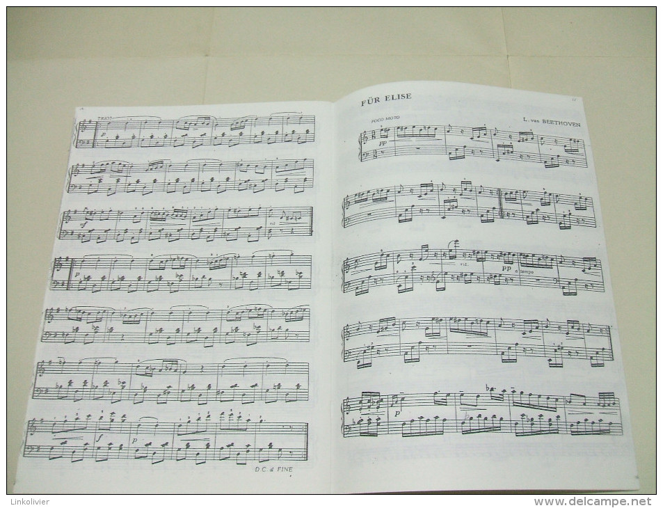 14 Partitions Metro´s Select Serie N°2 : Schubert, Brahms, Schumann, Mozart, Rameau, Beethoven - Instruments à Clavier