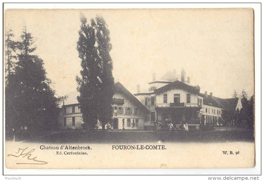 E3650 - FOURON - LE - COMTE  -  Château D´Altenbroek - Voeren