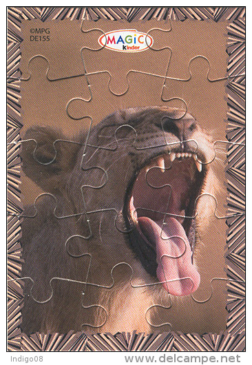 Puzzle Animaux DE155 + Bpz - Puzzles