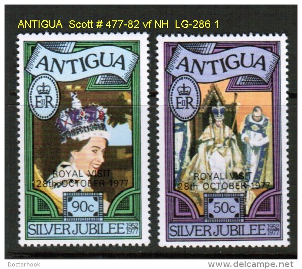 ANTIGUA    Scott  # 477-81**  VF MINT NH - 1960-1981 Autonomie Interne