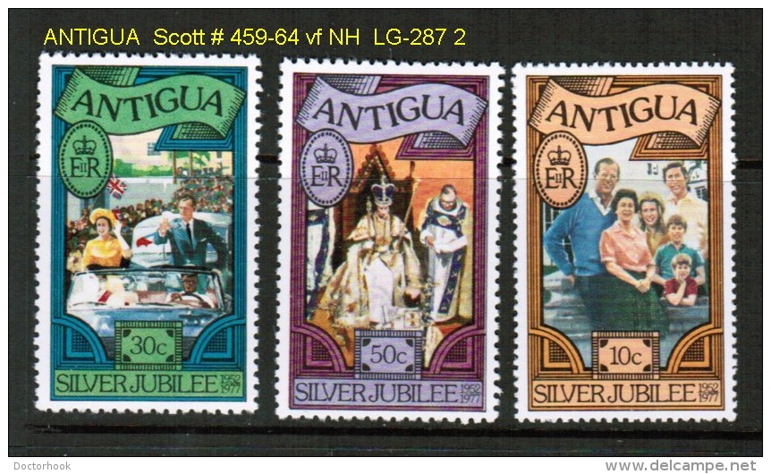 ANTIGUA    Scott  # 459-63**  VF MINT NH - 1960-1981 Ministerial Government