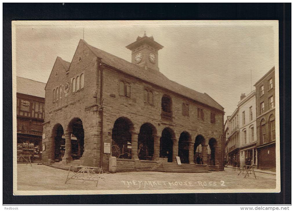 RB 993 - W.A. Call Real Photo Postcard - The Market House - Ross On Wye - Herefordshire - Herefordshire