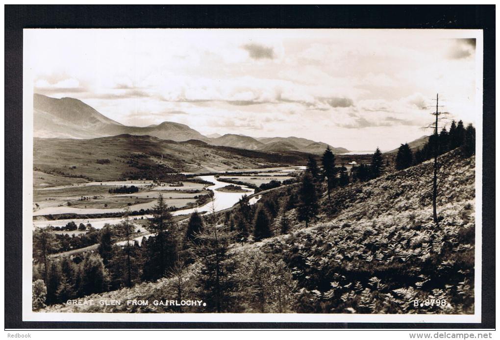 RB 993 - Real Photo Postcard - Great Glen From Pitlochry - Inverness-shire Scotland - Inverness-shire