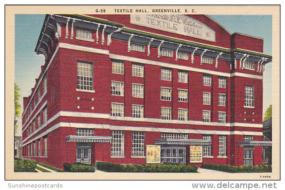 Textile Hall Greenville South Carolina - Greenville