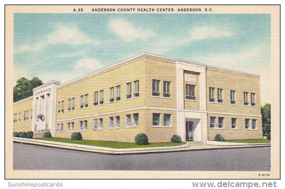 Anderson County Health Center Anderson South Carolina - Anderson