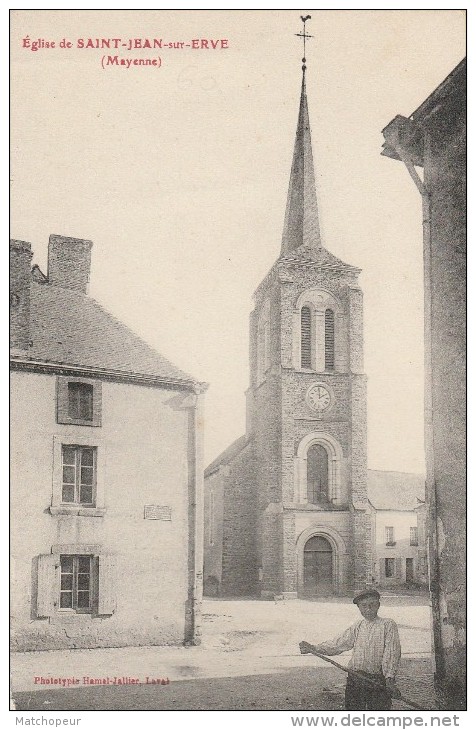 EGLISE DE SAINT JEAN SUR ERVE -53- - Autres & Non Classés