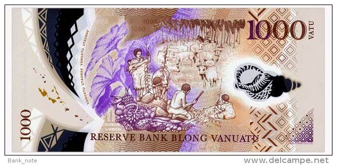 VANUATU 1000 VATU 2014 Pick New Unc - Vanuatu