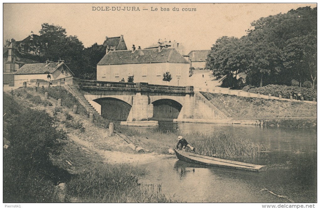 DOLE DU JURA - Le Bas Du Cours (carte Précurseur Animée) - Dole