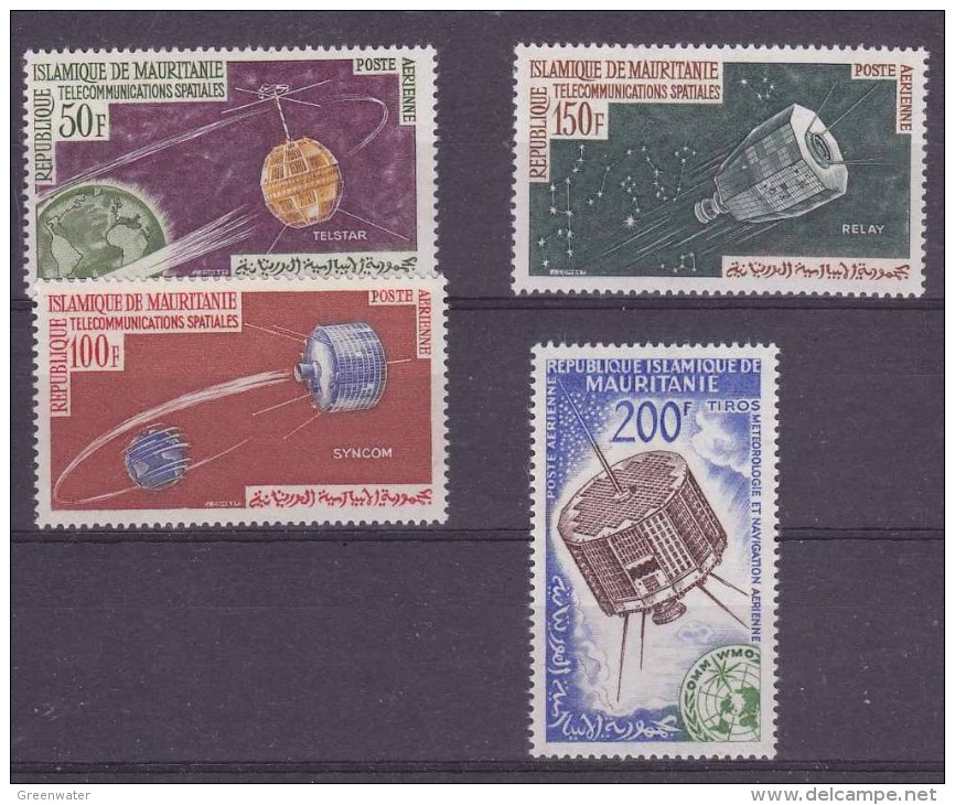 Space Mauretania  1963 4v Yvert PA27/30  ** Mnh (17589) - Africa