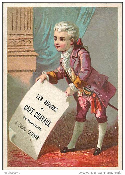 Chromos Réf. A 14-387  Calendriers De 1879 Publicité Des Garçons Du Café Des Chavaux à Toulouse - Autres & Non Classés