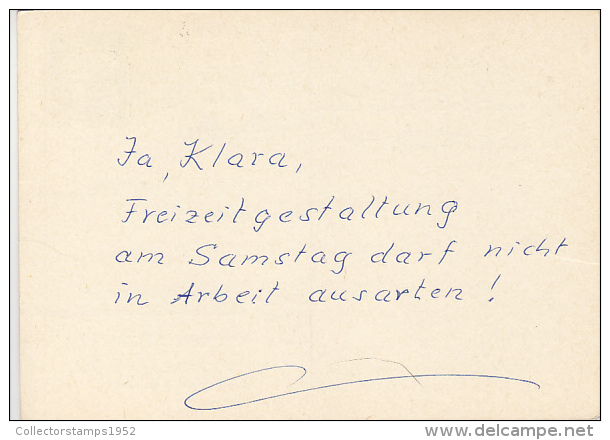 3247- PRESIDENT GUSTAV HEINEMANN, POSTCARD STATIONERY, 1972, GERMANY - Postcards - Used